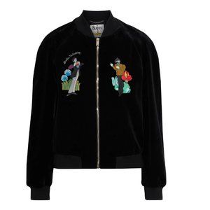 Stella McCartney Beatles Embroidered Bomber Jacket